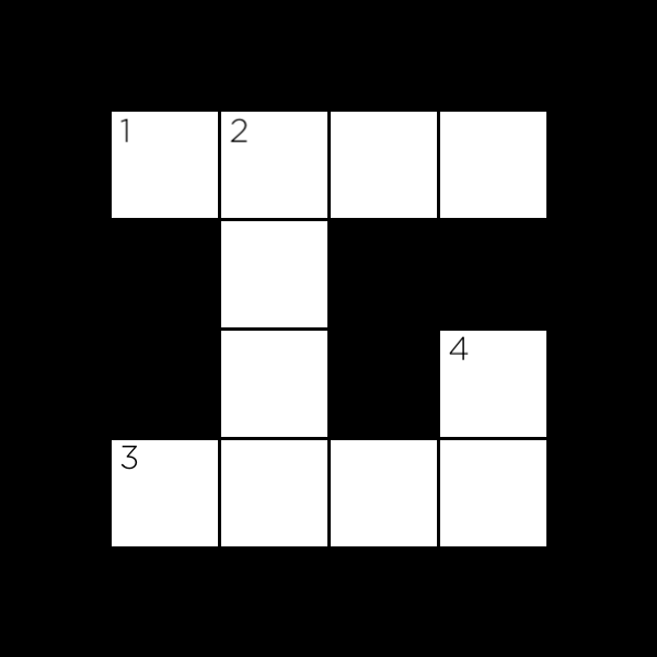 Crossword Structure