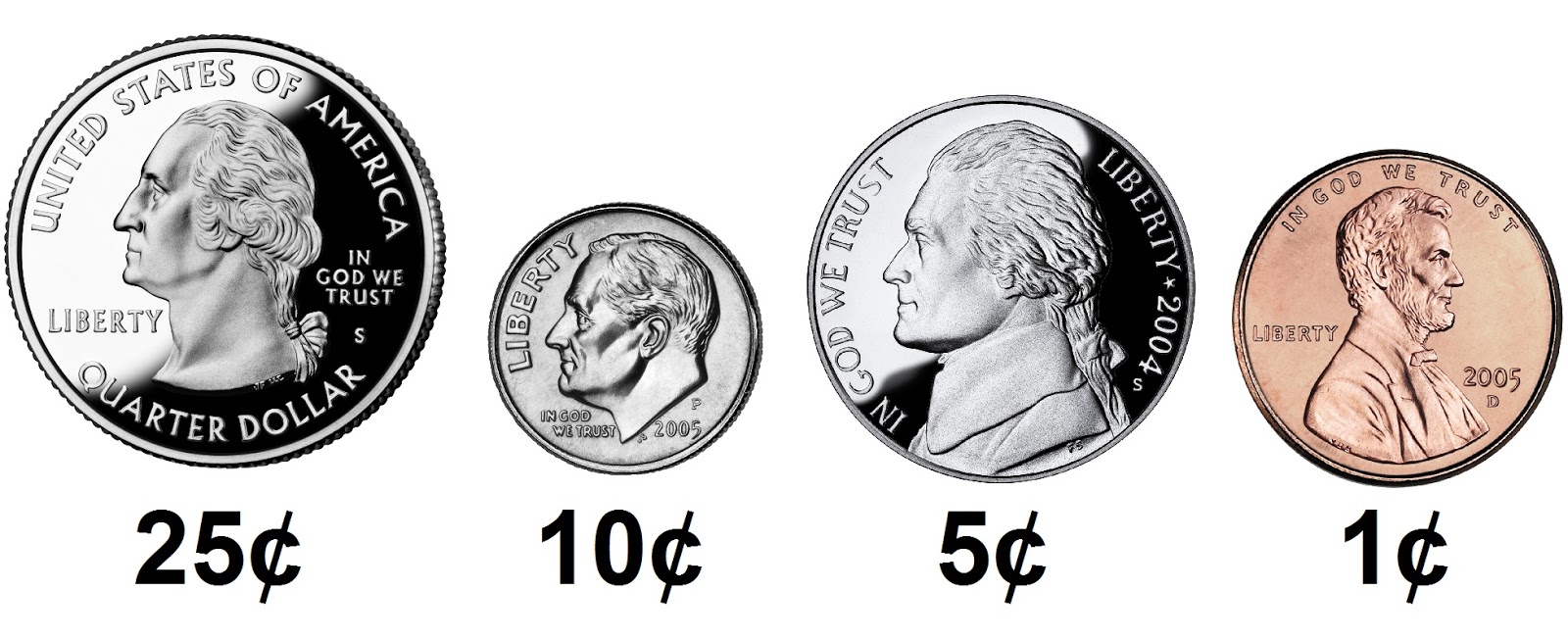 pictures of us coins