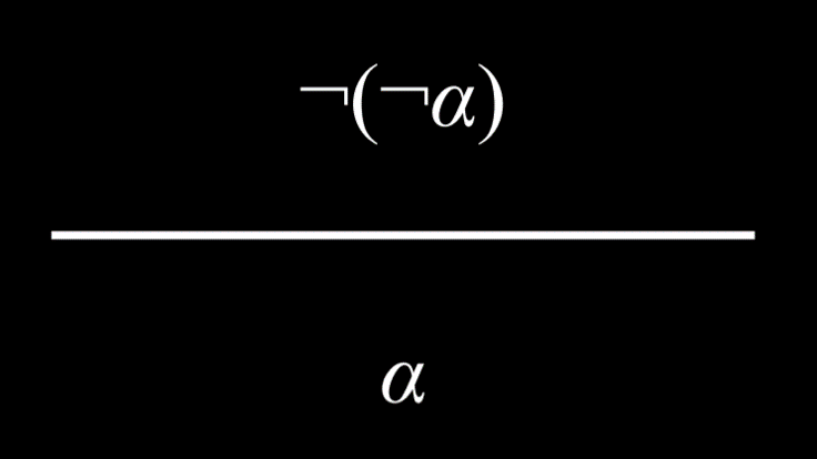 Double Negation Elimination