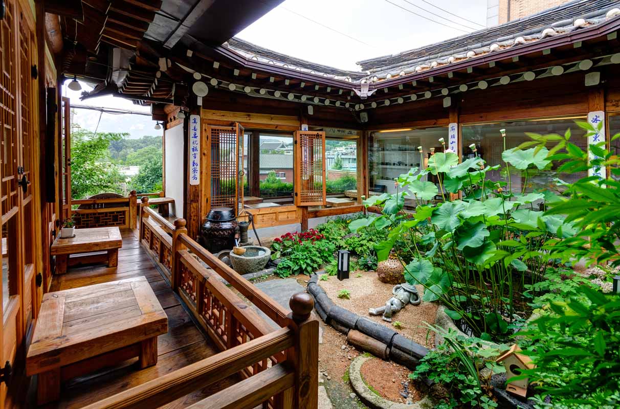 Tea House in Seoul, South Korea