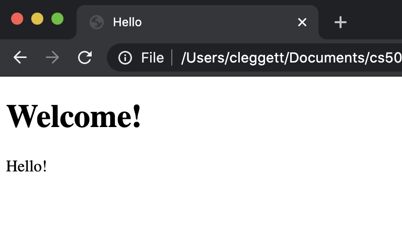 welcome hello react