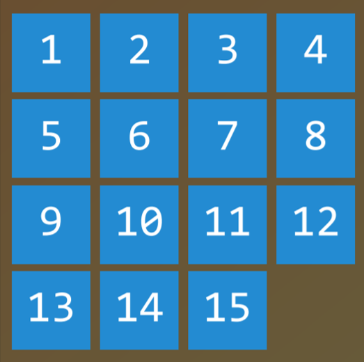 15 puzzle