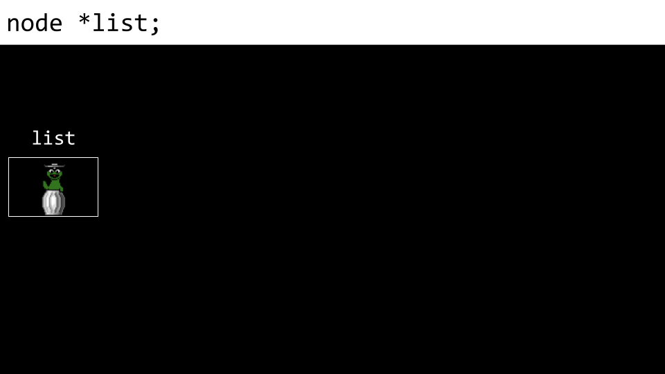 linked list One garbage value